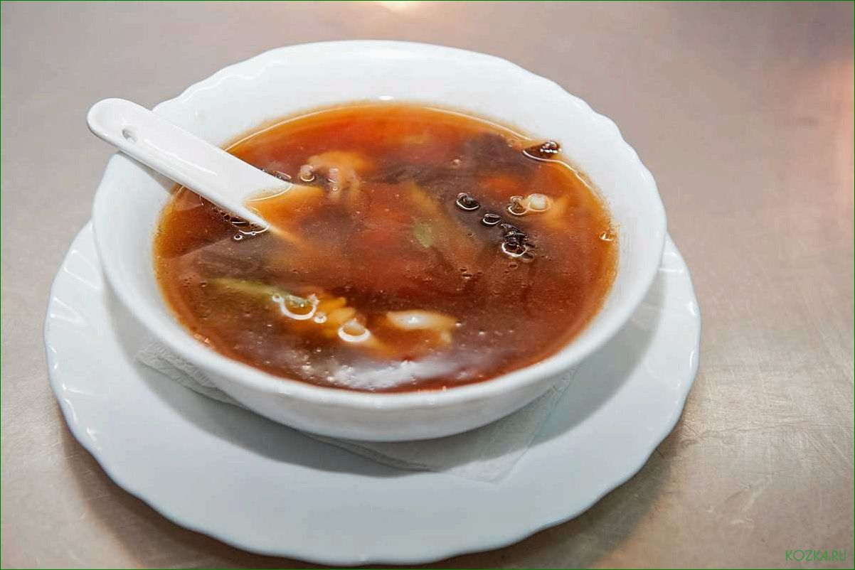 (рыбный, китай) Рыбный суп китай