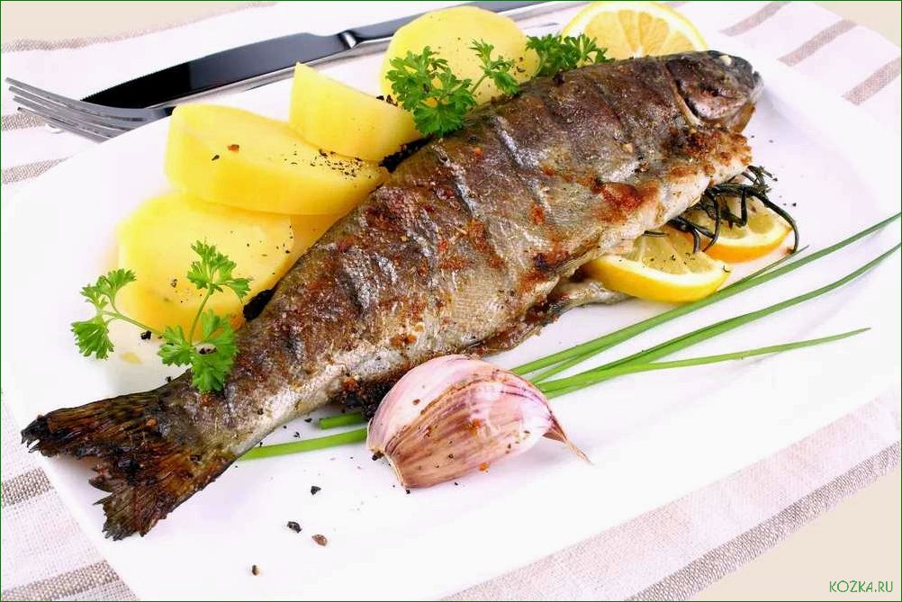 Рецепт блюда с речной рыбой