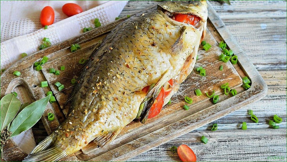 Рецепт блюда с речной рыбой