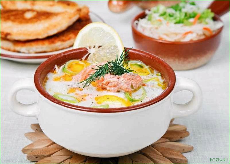 Рыбный суп аляска