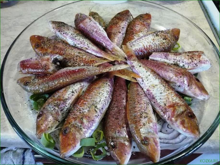 Блюда из барабульки: рецепты и советы
