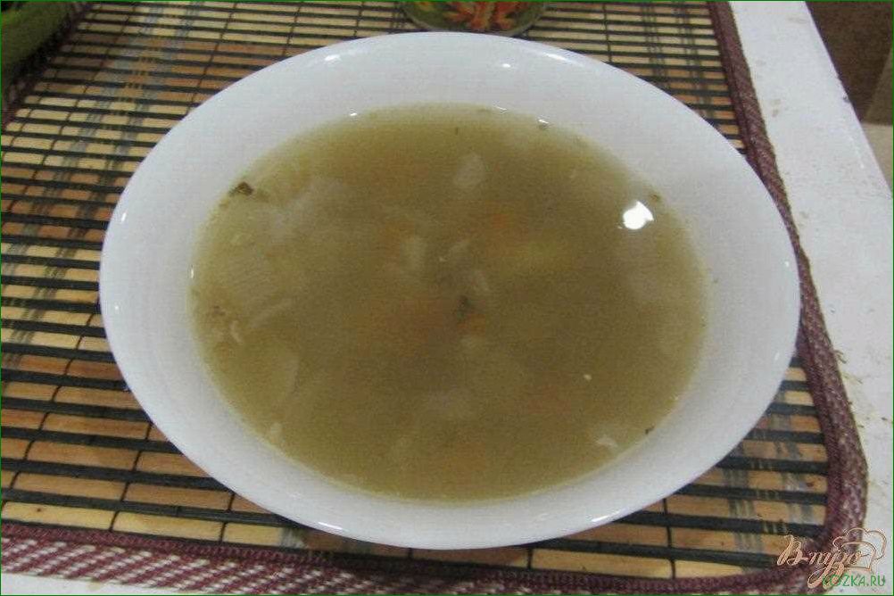Рецепт рыбного супа манка