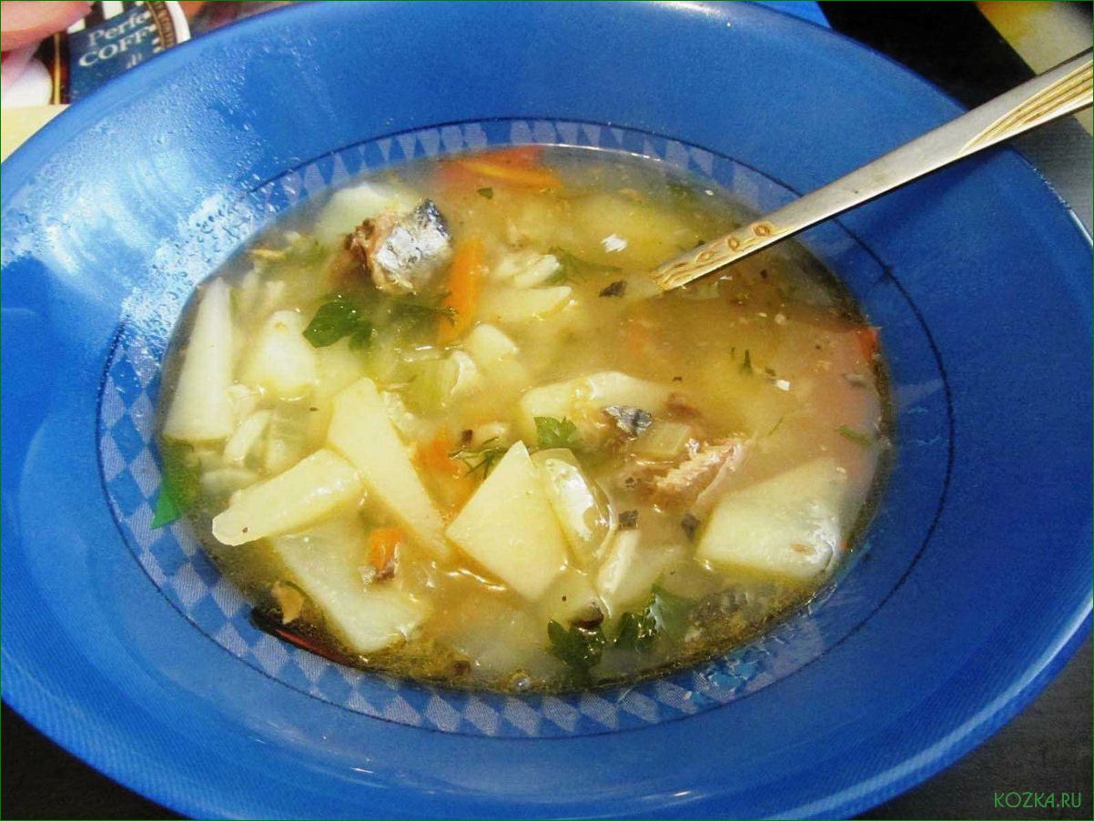 Рецепт рыбного супа с кабачками