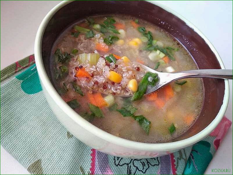 Рецепт киноа рыбного супа