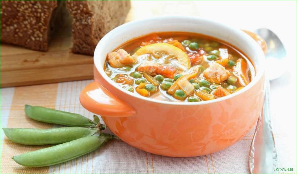 (вкусный, рецепт, рыбного, супа, добавлением) Вкусный рецепт рыбного супа с добавлением ароматного горошка