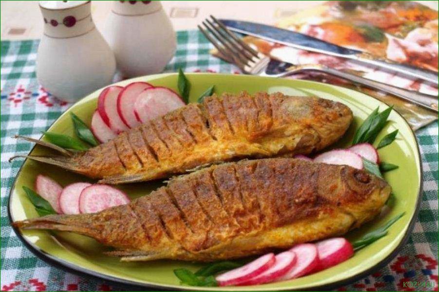 (блюда, рыбы, карась) Блюда из рыбы карась