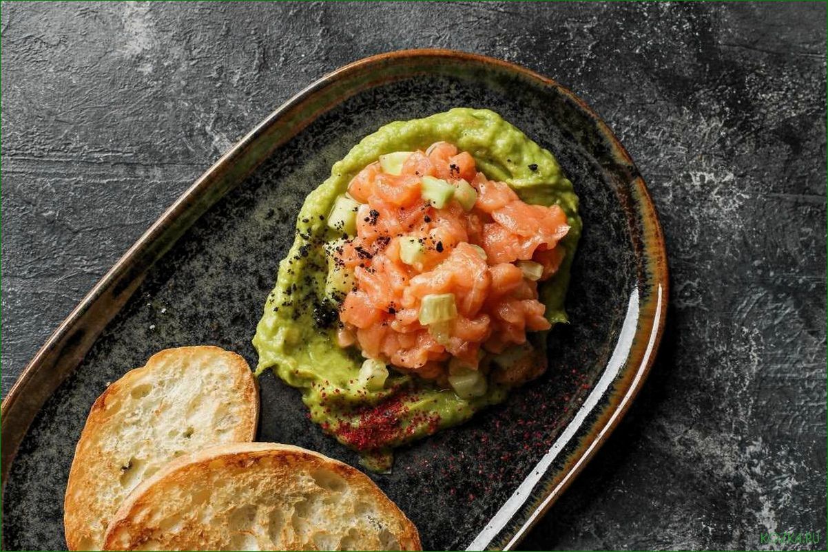 Вкусные блюда с авокадо и рыбой