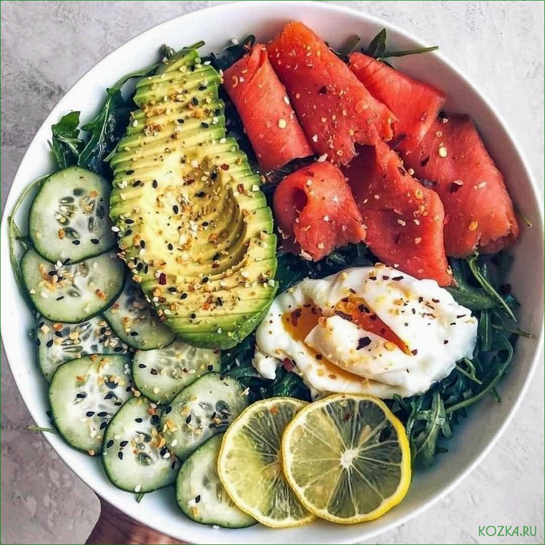 Вкусные блюда с авокадо и рыбой
