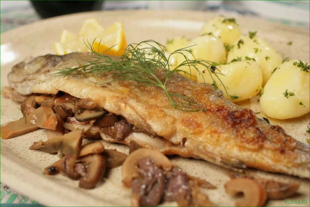 Блюда с грибами и рыбой: рецепты и советы