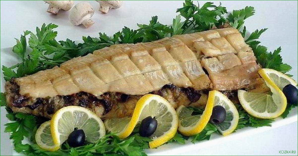 Блюда с грибами и рыбой: рецепты и советы