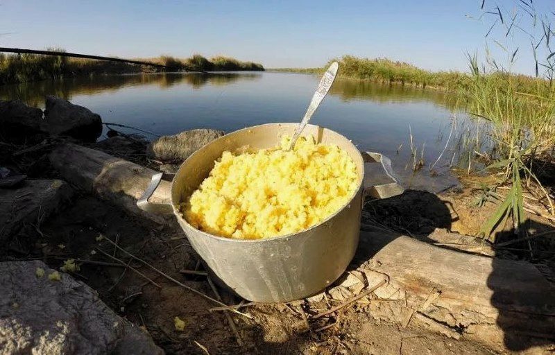 (делаем, кашу, прикормки, рыбы) Делаем кашу для прикормки рыбы