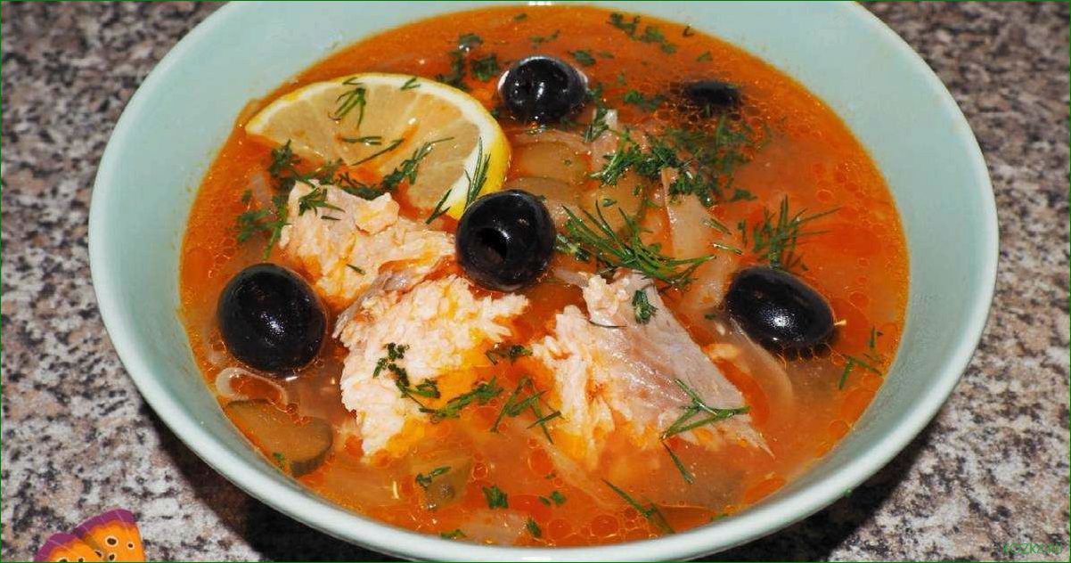 (каперсы, рыбный) Каперсы рыбный суп