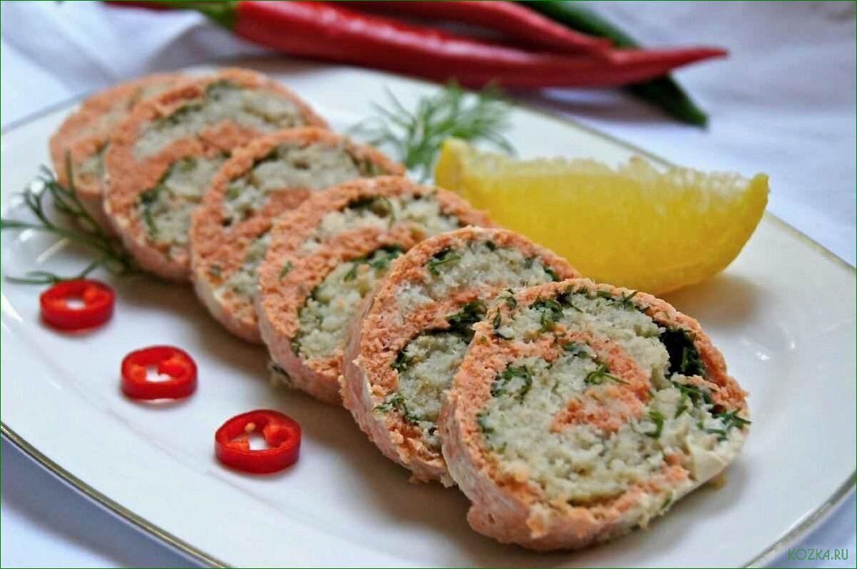 Легкое блюдо с рыбой