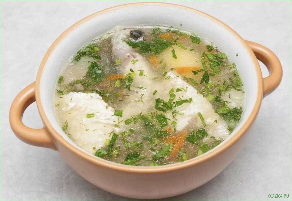 Рыбный суп из сазана