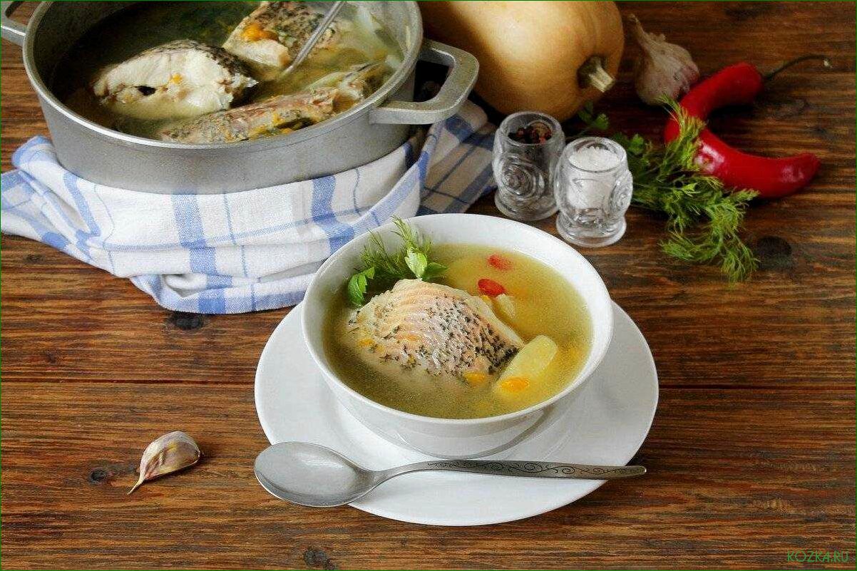 Рецепт рыбного супа из карасей