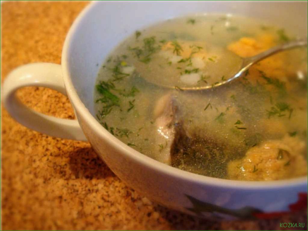 Рецепт рыбного супа из карасей