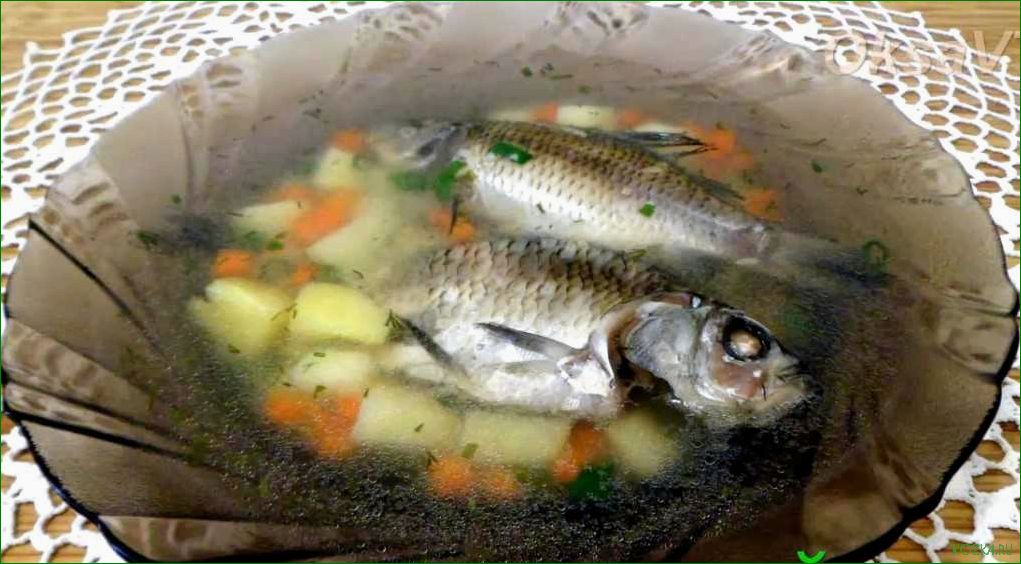 Рецепт рыбного супа из карасей