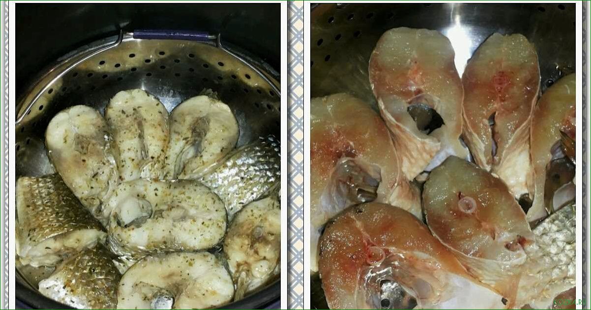 (блюда, рыбы, пароварке) Блюда из рыбы в пароварке