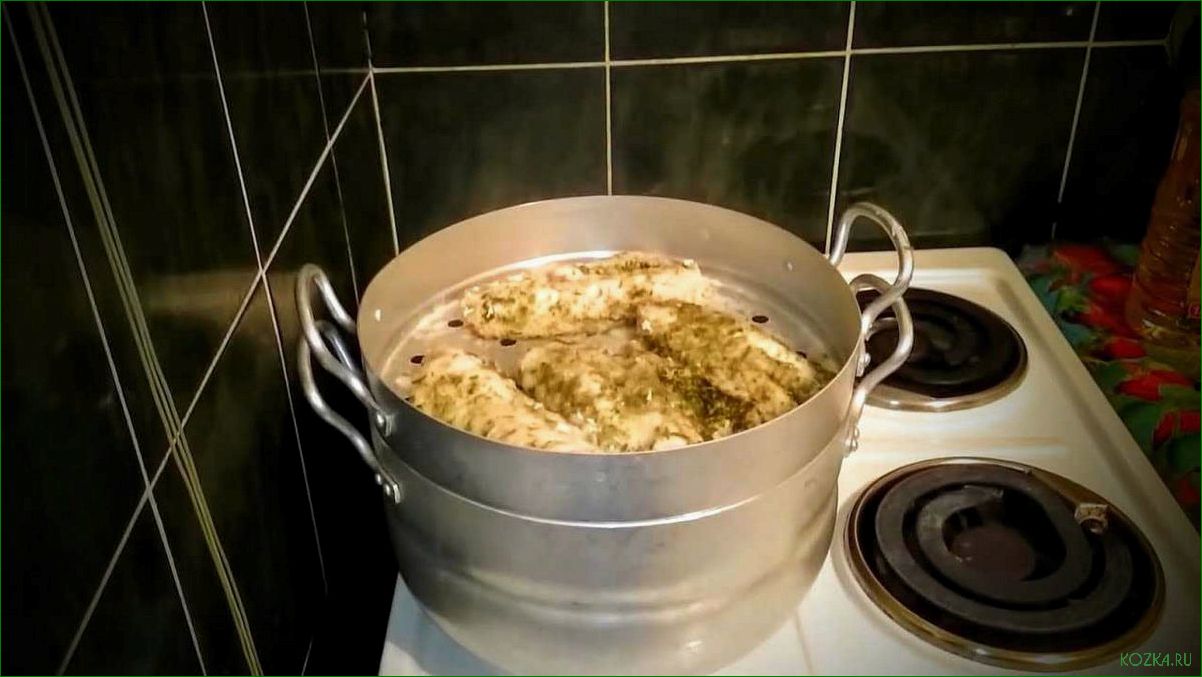 (блюда, рыбы, пароварке) Блюда из рыбы в пароварке