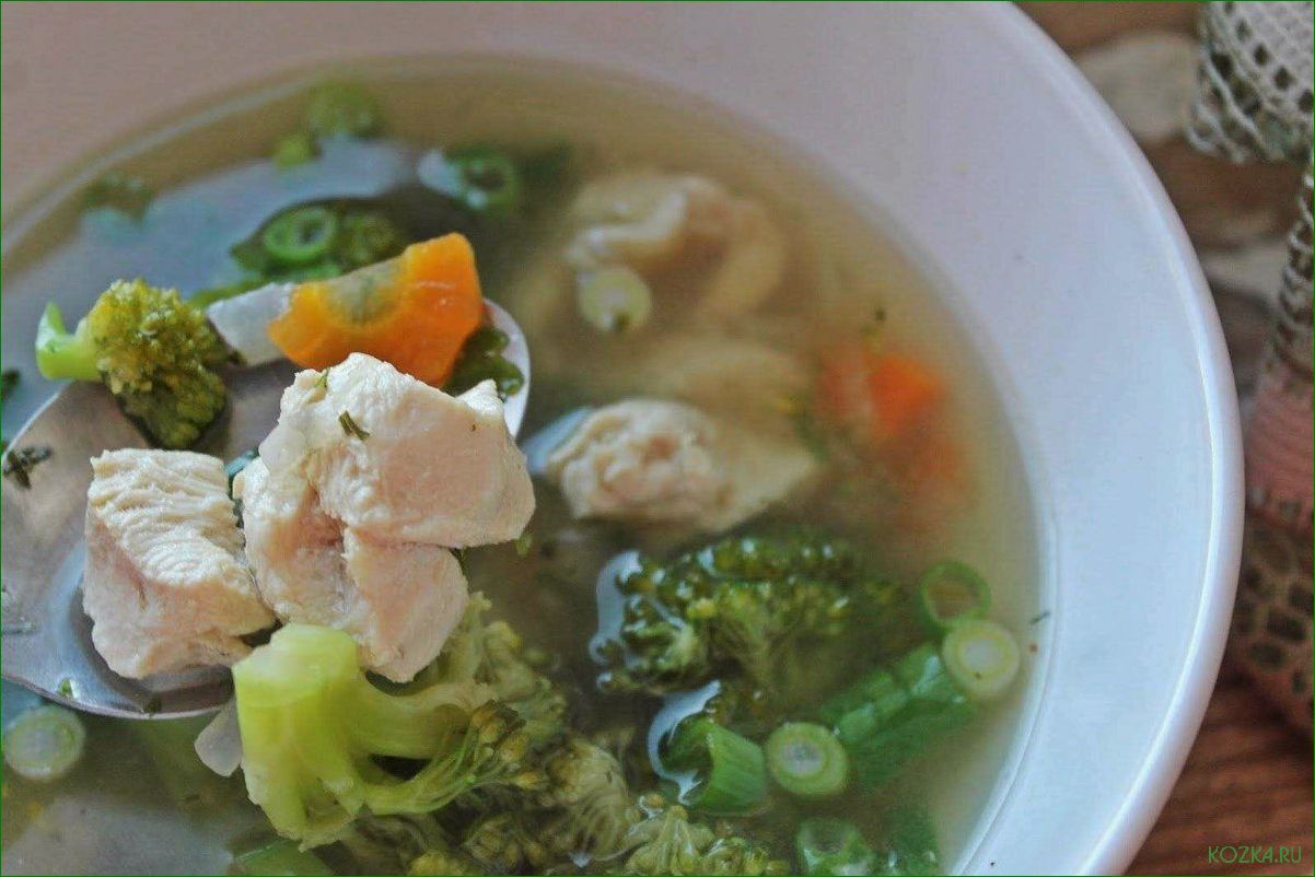 (куриный, рыбный) Куриный рыбный суп