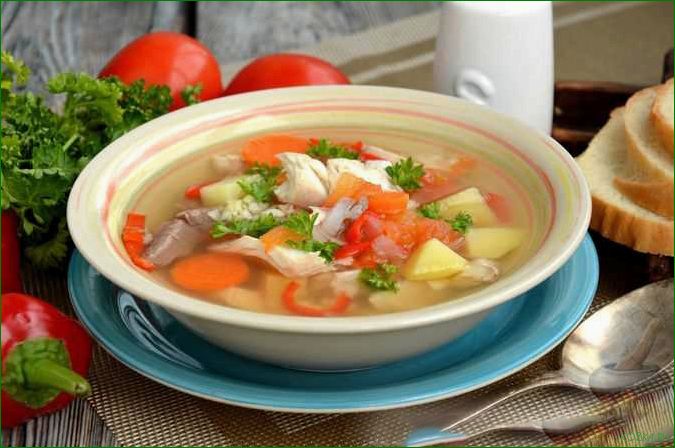 Приготовление вкусного рыбного супа с использованием булгура