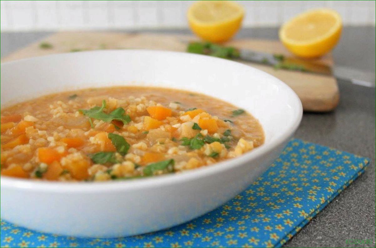 Приготовление вкусного рыбного супа с использованием булгура