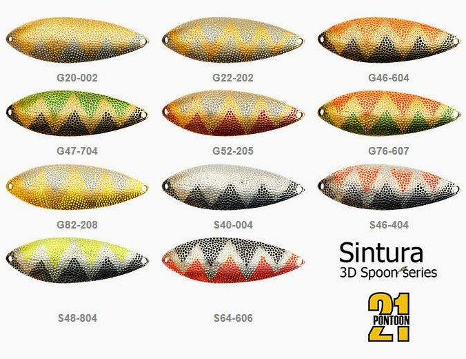 (блесна, pontoon21, sintura, описание, особенности) Блесна Pontoon21 Sintura: описание и особенности