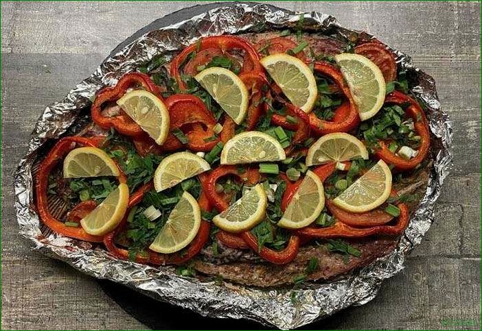 Коктейльное блюдо из рыбы