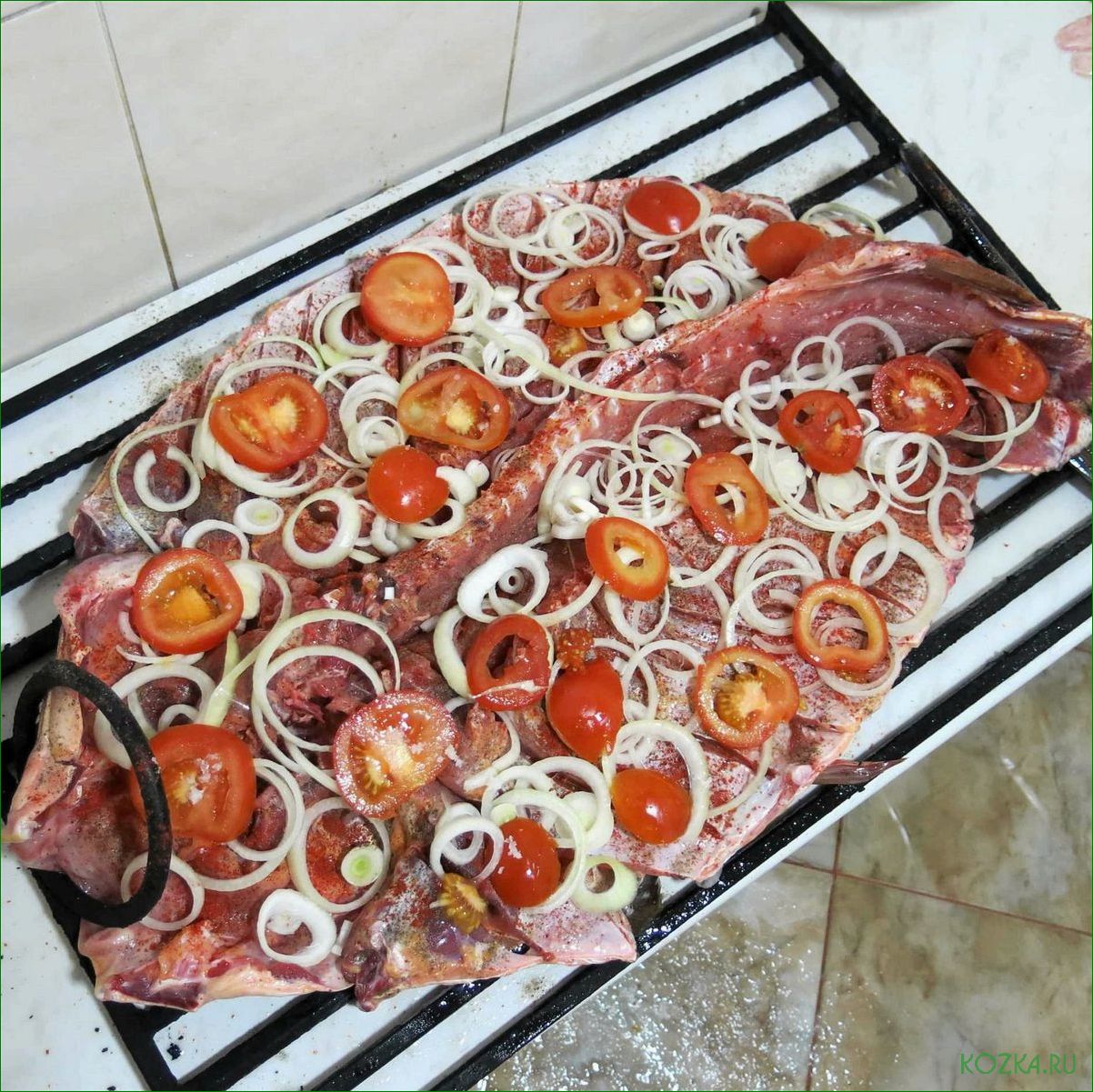 Коктейльное блюдо из рыбы