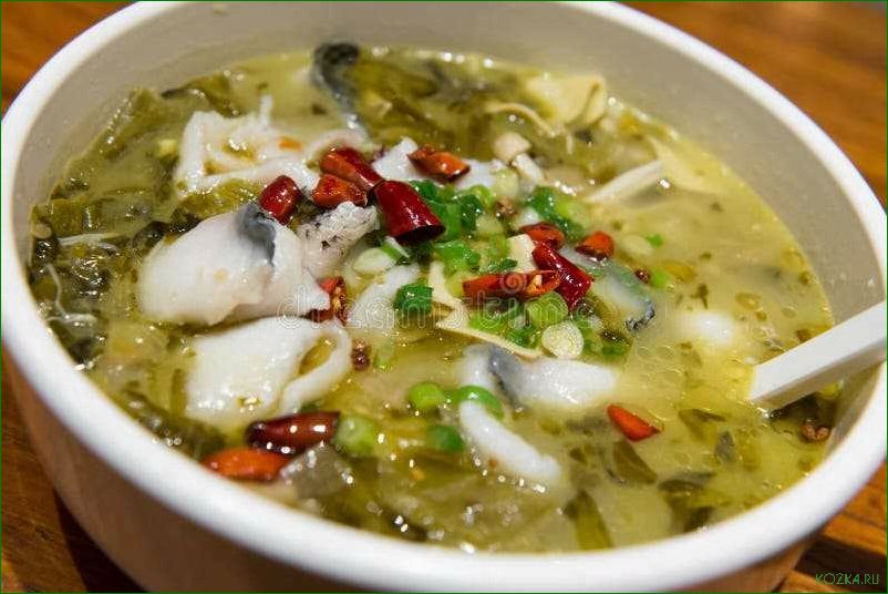 (приготовление, вкусного, полезного, рыбного, супа) Приготовление вкусного и полезного рыбного супа с добавлением прокислых ингредиентов