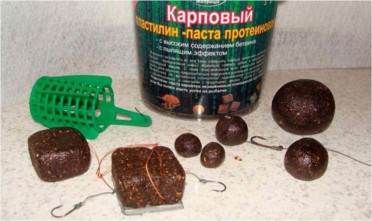 Что такое рыболовный пластилин