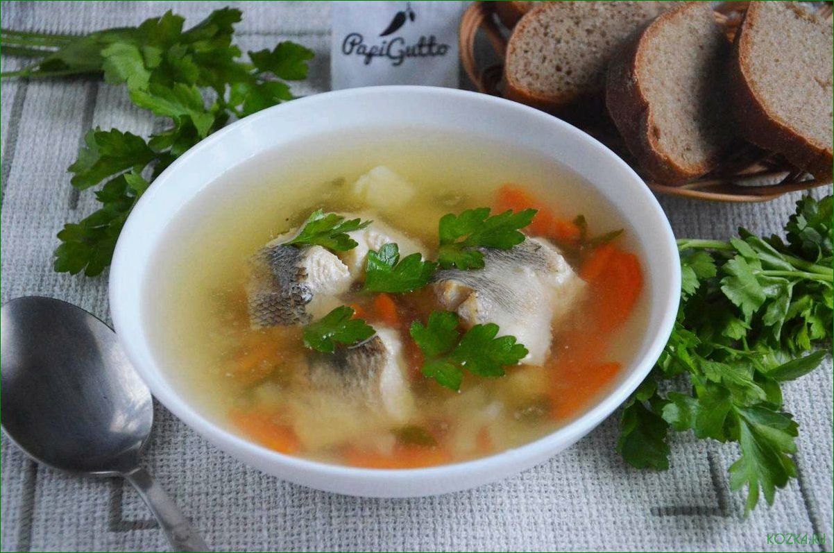 (рыбный, щукой) Рыбный суп с щукой