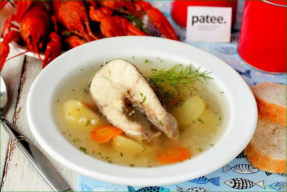 (рыбный, щукой) Рыбный суп с щукой