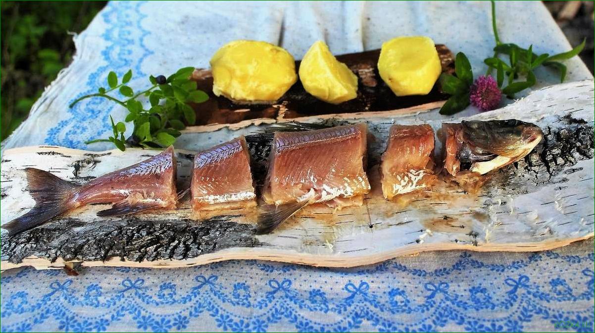 (блюда, рыбы, хариус) Блюда из рыбы хариус