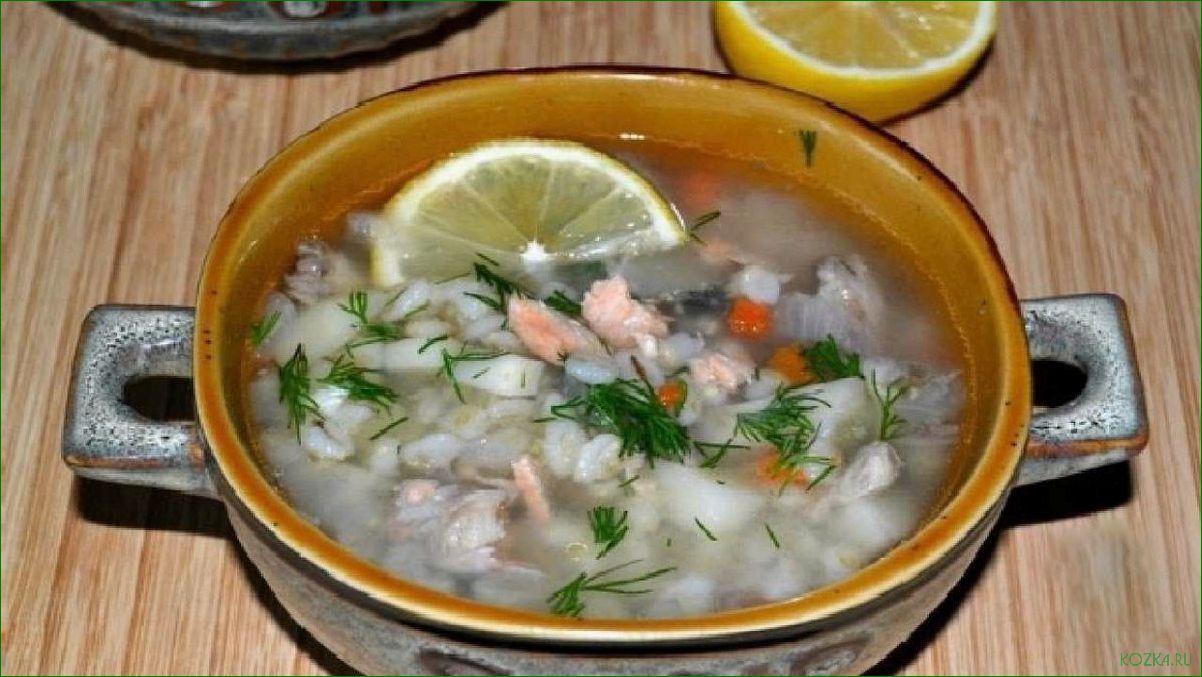 Рыбный суп с зубаткой