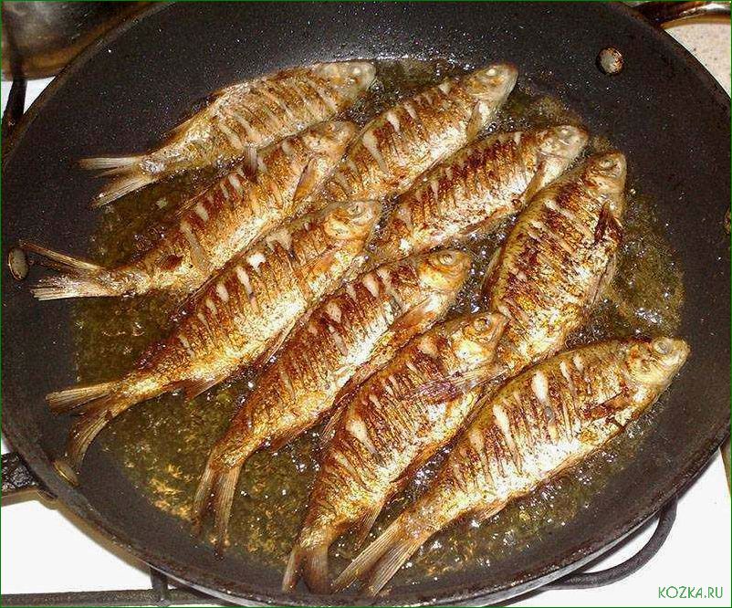 Блюда из сорожки рыбы