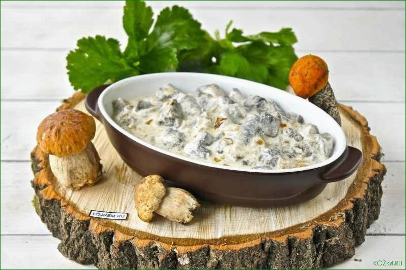 Рецепты блюд с рыбой и грибами