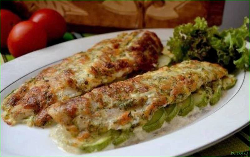 (рецепт, блюда, рыба, кабачками) Рецепт блюда