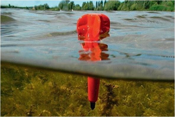 (поплавок, маркер, ловля, среди) Поплавок маркер — ловля среди водорослей
