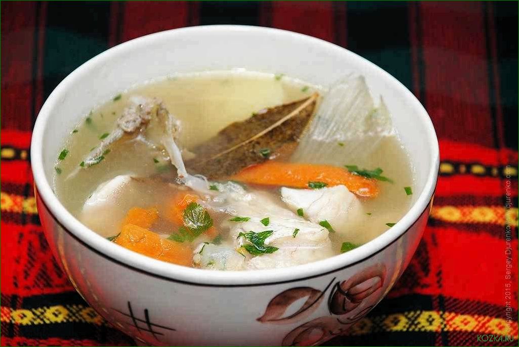 Рыбный суп из плотвы