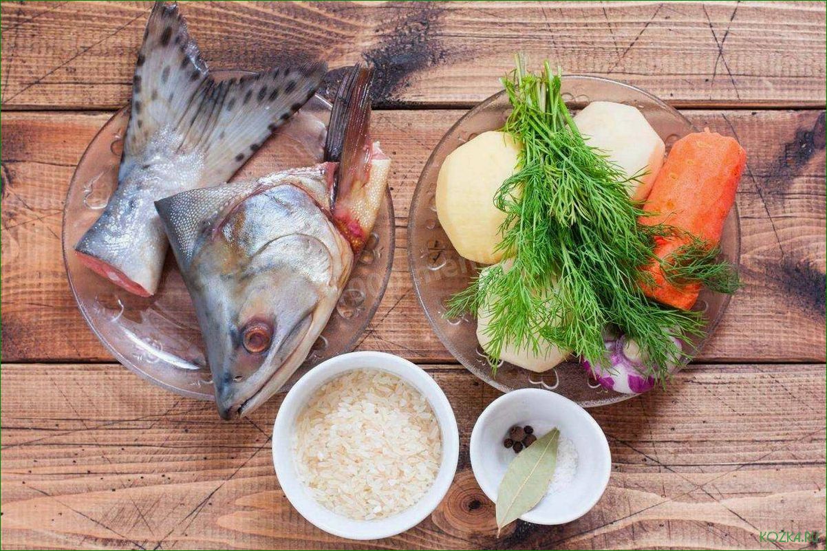 Рецепт рыбной ухи с сыром