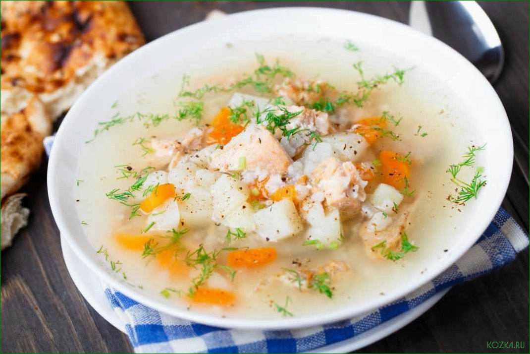 (рецепт, приготовления, вкусного, рыбного, супа) Рецепт приготовления вкусного рыбного супа с добавлением муки