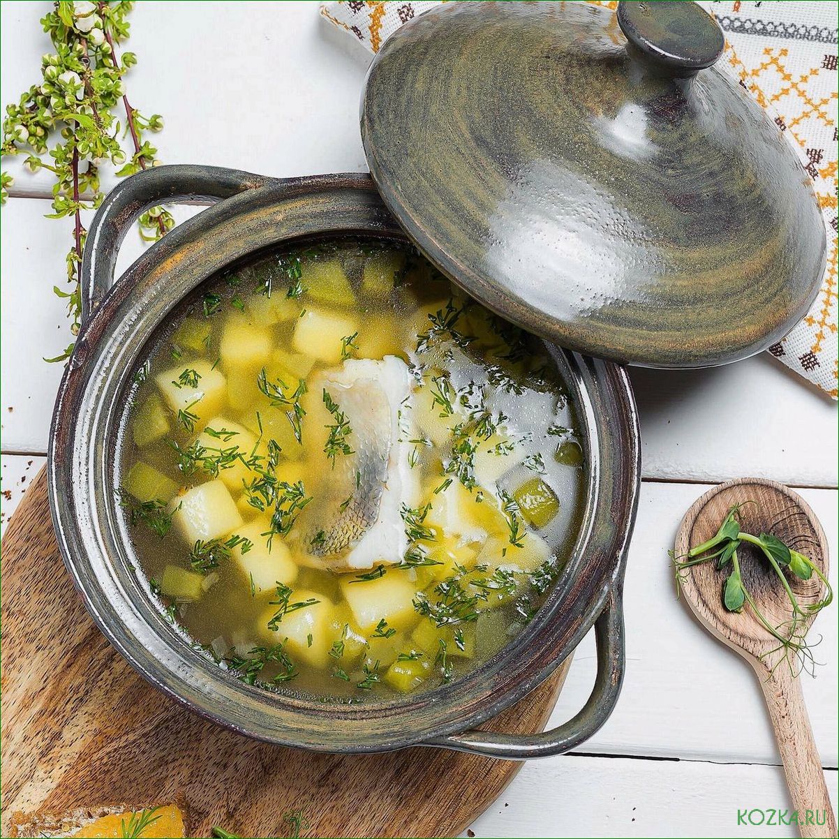 Рыбный суп с мясом