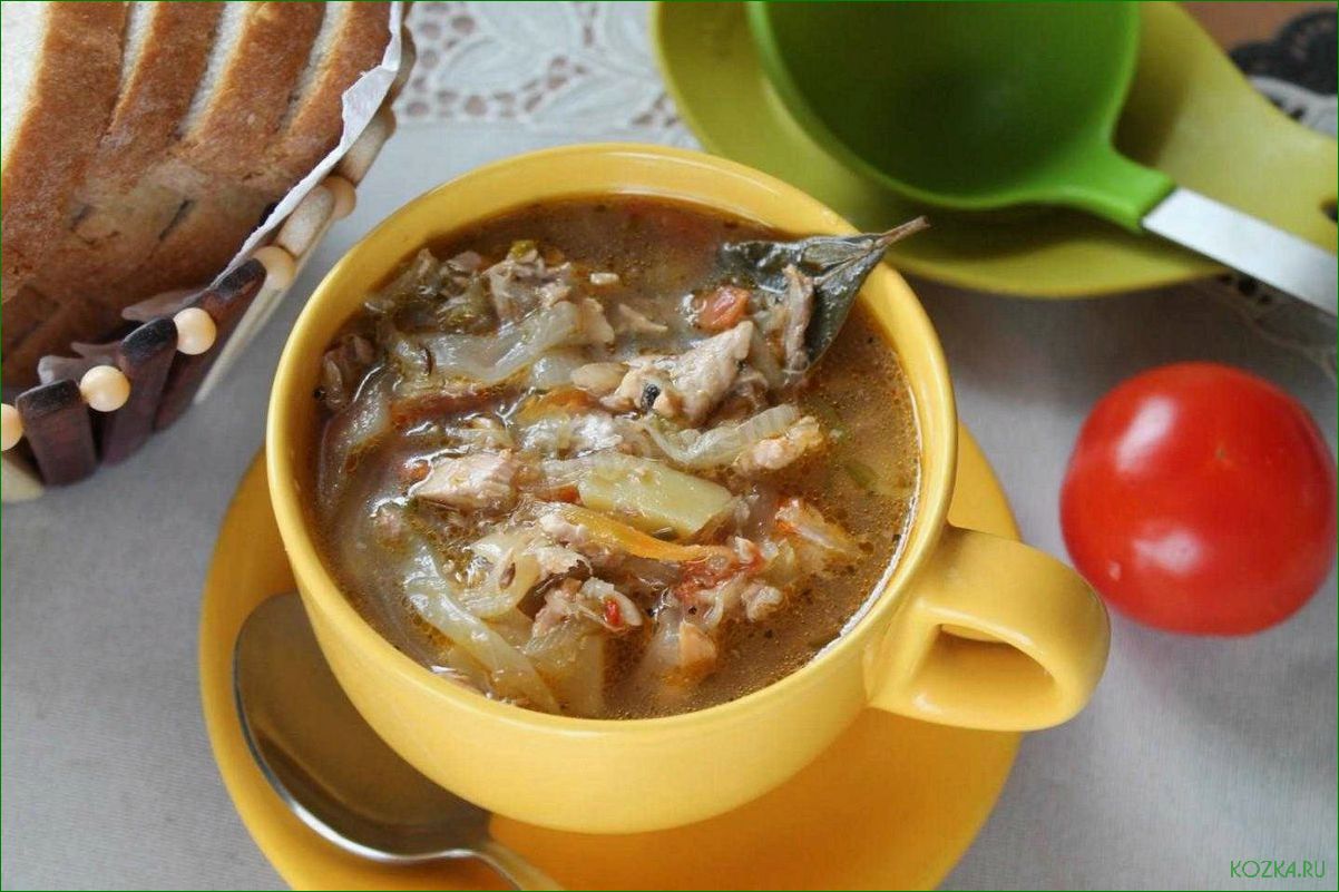 Рыбный суп с мясом