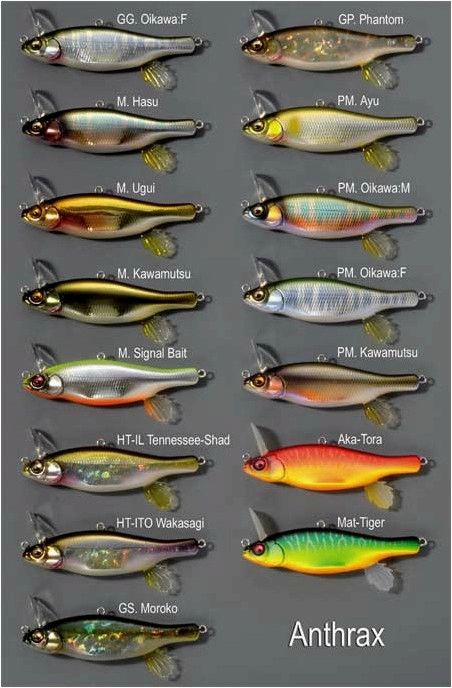 (воблеры, megabass, anthrax) Воблеры Megabass Anthrax