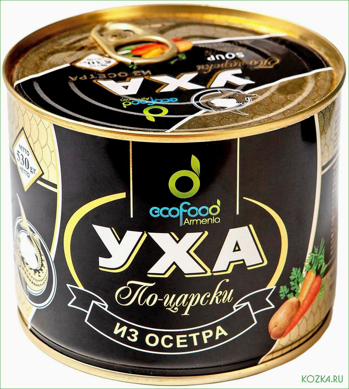 (рыбная, осетра) Рыбная уха из осетра