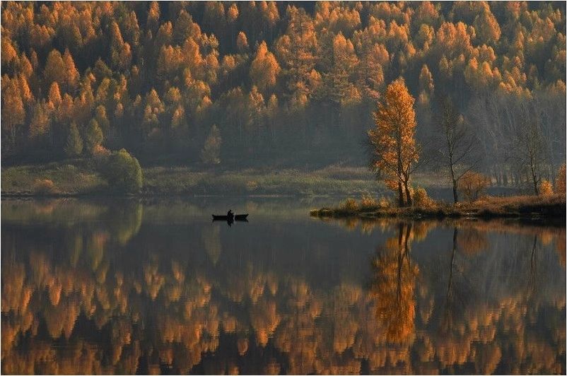Выбор точки ловли на водоеме