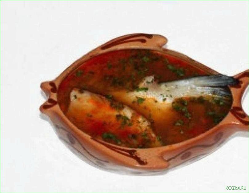 Блюдо рыба русь