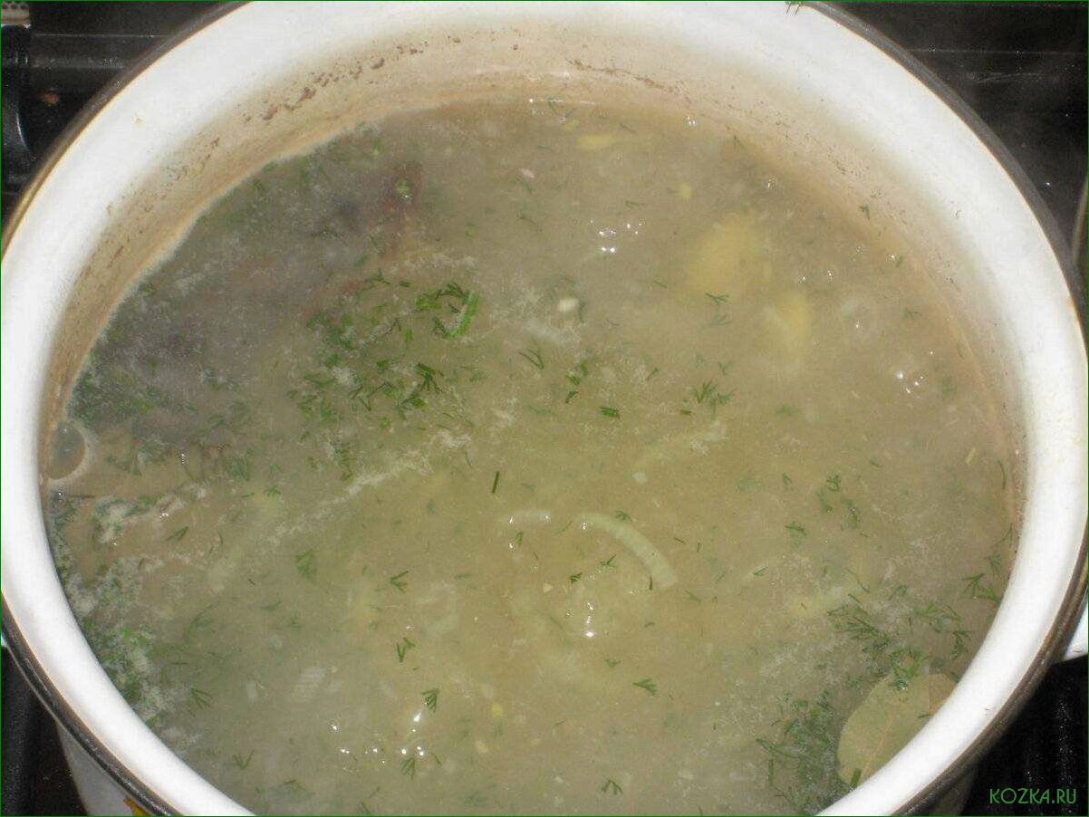 Рыбный суп из леща