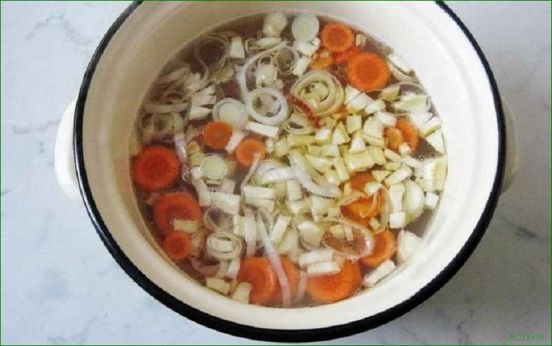 Рыбный суп из леща